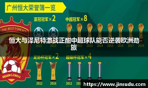 恒大与泽尼特激战正酣中超球队能否逆袭欧洲劲旅